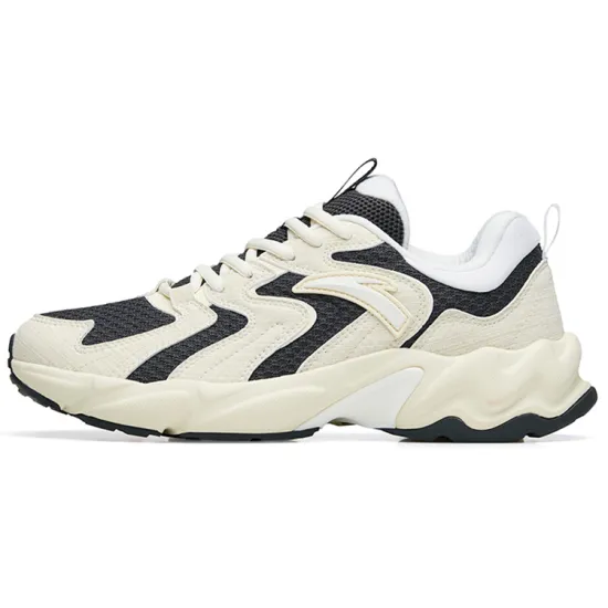 Anta Low-Top Running Shoes Men's Gray White