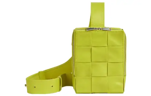 Bottega Veneta Calfskin Sling Bag, Crossbody Bag, Shoulder Bag Mini Men's