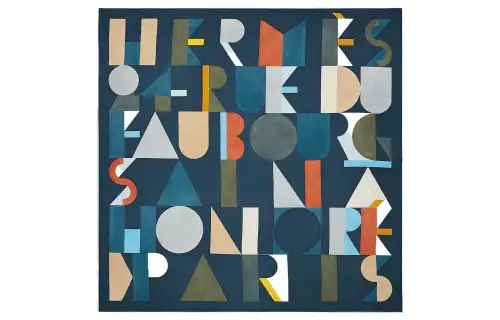 HERMES Cashmere Silk Scarves Men's