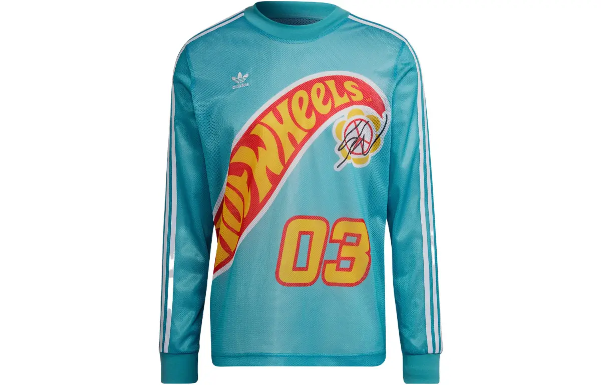 Adidas Originals SEAN WOTHERSPOON X HOT WHEELS T Shirt Men's Blue