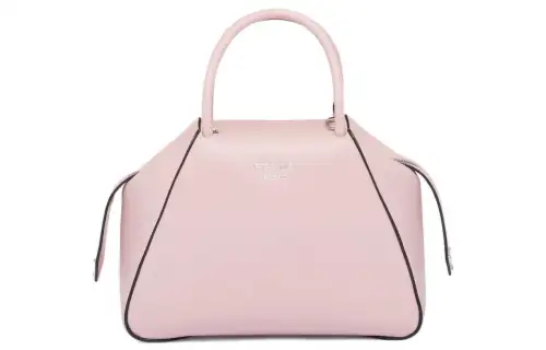 PRADA Leather Shoulder Bag, Crossbody Bag, Handbag Small Women's Snow Pink