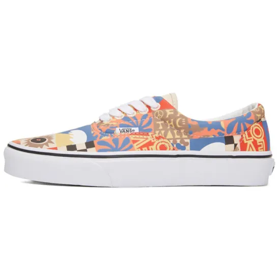 Vans Era Skateboarding Shoes Unisex Low-top Blue/Orange