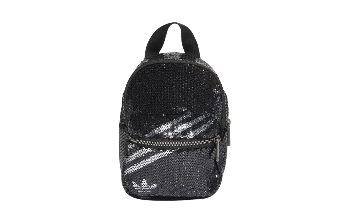 Adidas Originals Polyester Backpack Mini Unisex Black & Multicolor