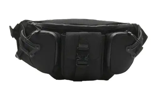 Li Ning CF Fabric Fanny Pack Unisex Black
