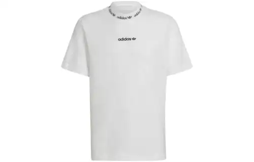 Adidas Originals Trefoil Linear T Shirt Japan Version Men's White