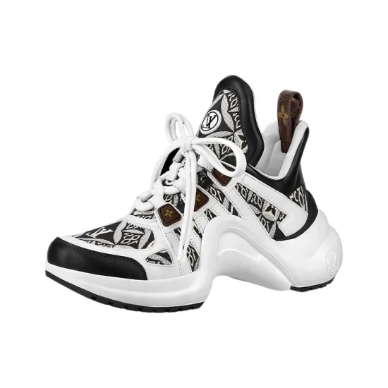 LOUIS VUITTON Lv Archlight Sneakers 'White With Logo Monogram' Women's