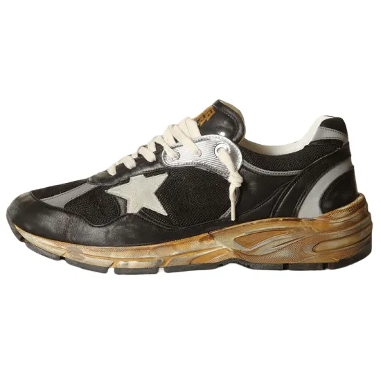Golden Goose Running Dad Black Grey