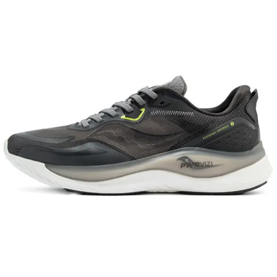 Saucony Phoenix Inferno 2 Running Shoes Unisex Low-Top Gray Green