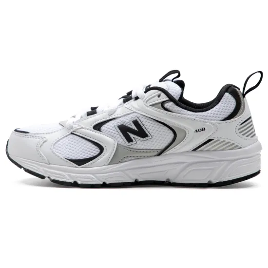 New Balance 408 Running Shoes Unisex Low-top White/Black