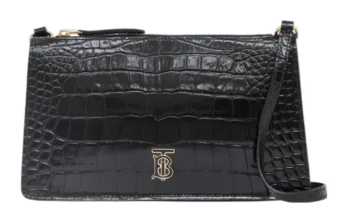 Burberry Calfskin Storage Bag, Handbag, Shoulder Bag Women's Black