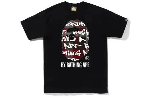 Bape Graffiti Check By Bathing Ape Tee