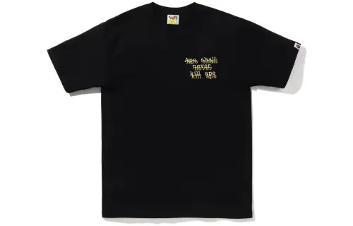 Bape Graffiti Check Ape Head Tee
