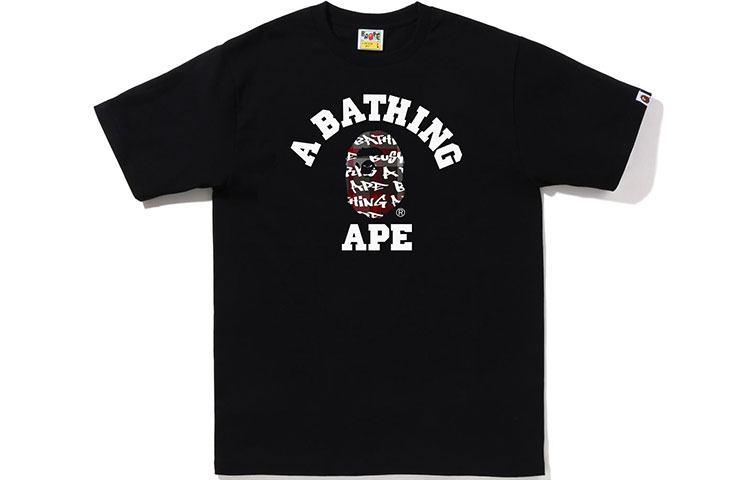 Bape Graffiti Check College Tee