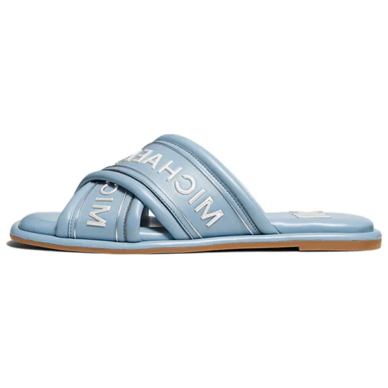 MICHAEL KORS KORS Slide Slippers Women's Light Blue