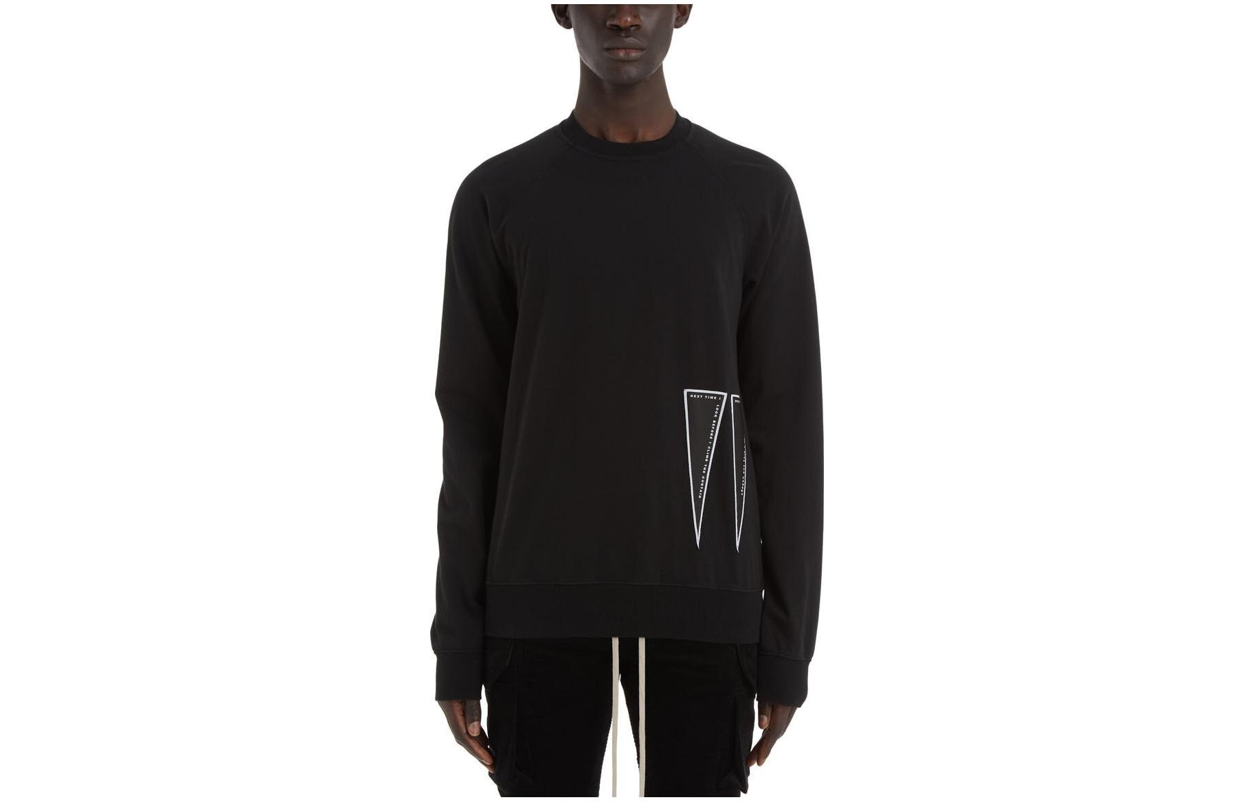 Мужская футболка Rick Owens DRKSHDW (черная)