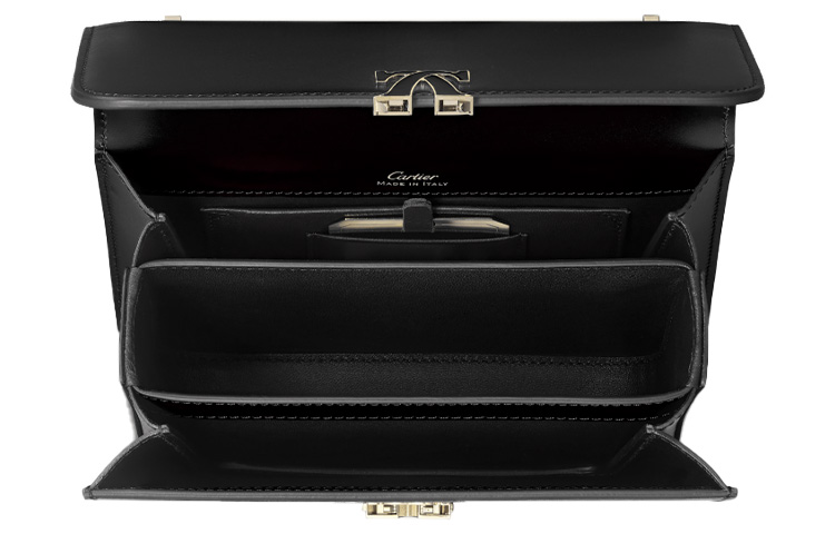 Женская сумка Cartier (черная) — фото 6