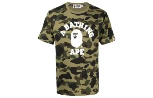 A Bathing Ape camouflage-print T-shirt