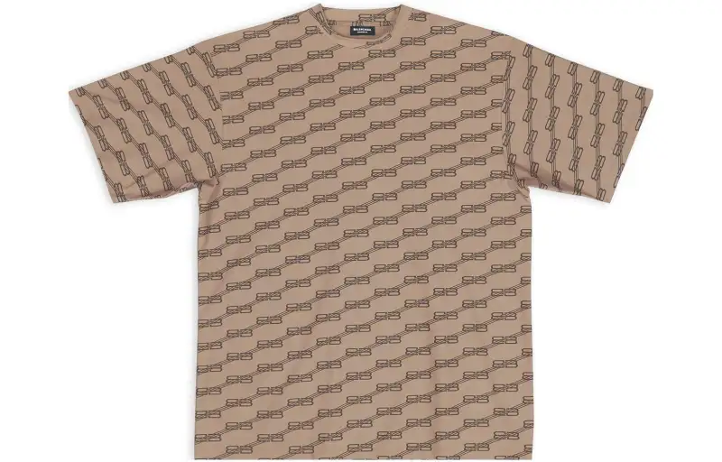 Balenciaga Monogram Swim T Shirt