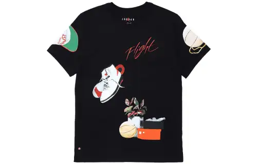 Jordan Set-in Sleeve T-Shirt Men's Black