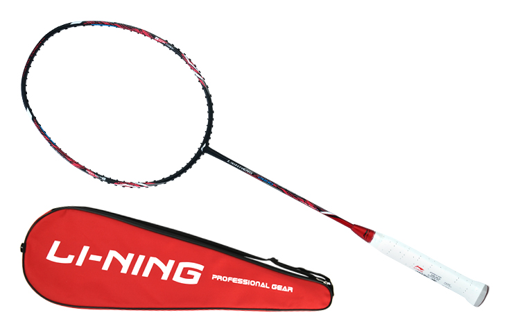 Li Ning 2000 Speed Full Carbon Badminton Rackets Control Type All around Defense Entry level 675mm Unisex Single Racket