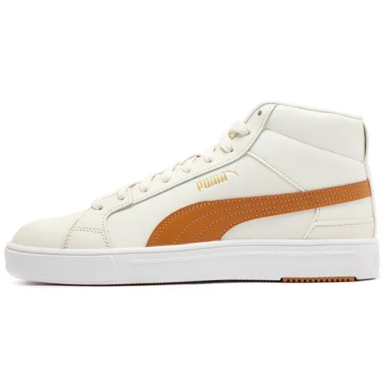 PUMA Skateboarding Shoes Unisex Mid-top White/Yellow
