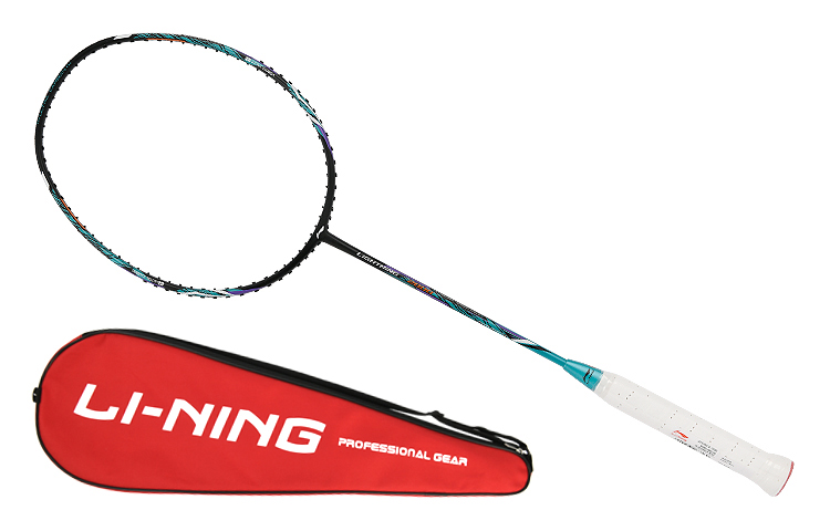 Li Ning 2000 Speed Full Carbon Badminton Rackets Control Type All around Defense Entry level 675mm Single Racket