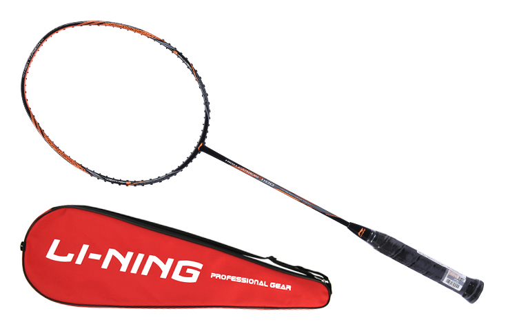 Li Ning HC1100 Full Carbon Badminton Rackets Control Type All around Defense Advanced Level 675mm Single Racket