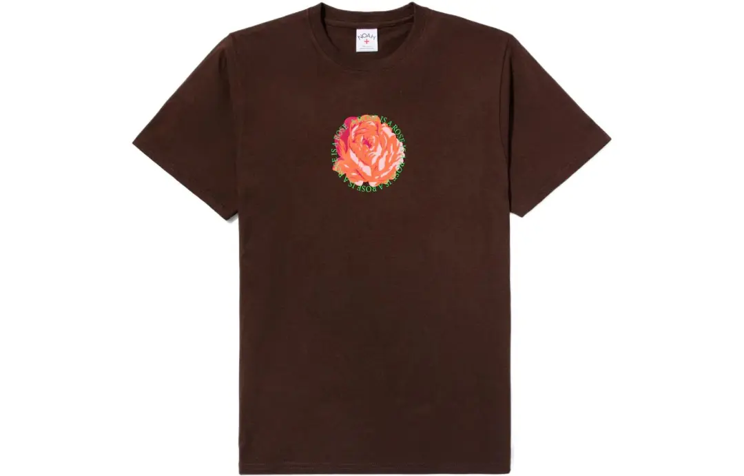NOAH T Shirts Unisex Crew Neck Moderate Straight Fit