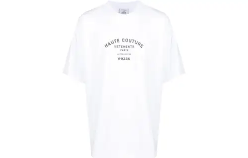 Vetements Maison De Couture Logo T Shirt