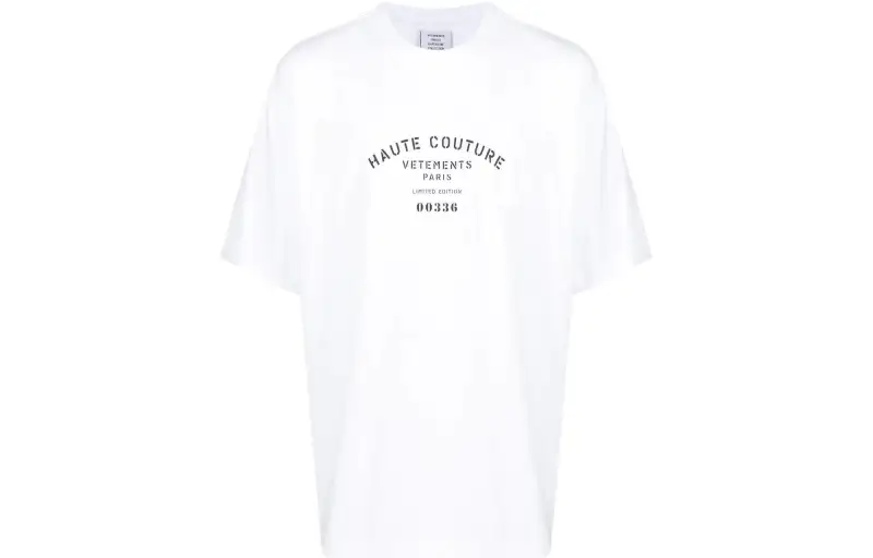Vetements Maison De Couture Logo T Shirt