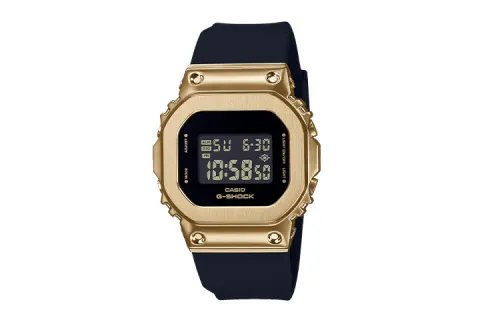 CASIO Women's Full Metal Series Black Watch GM-S5600GB-1PR