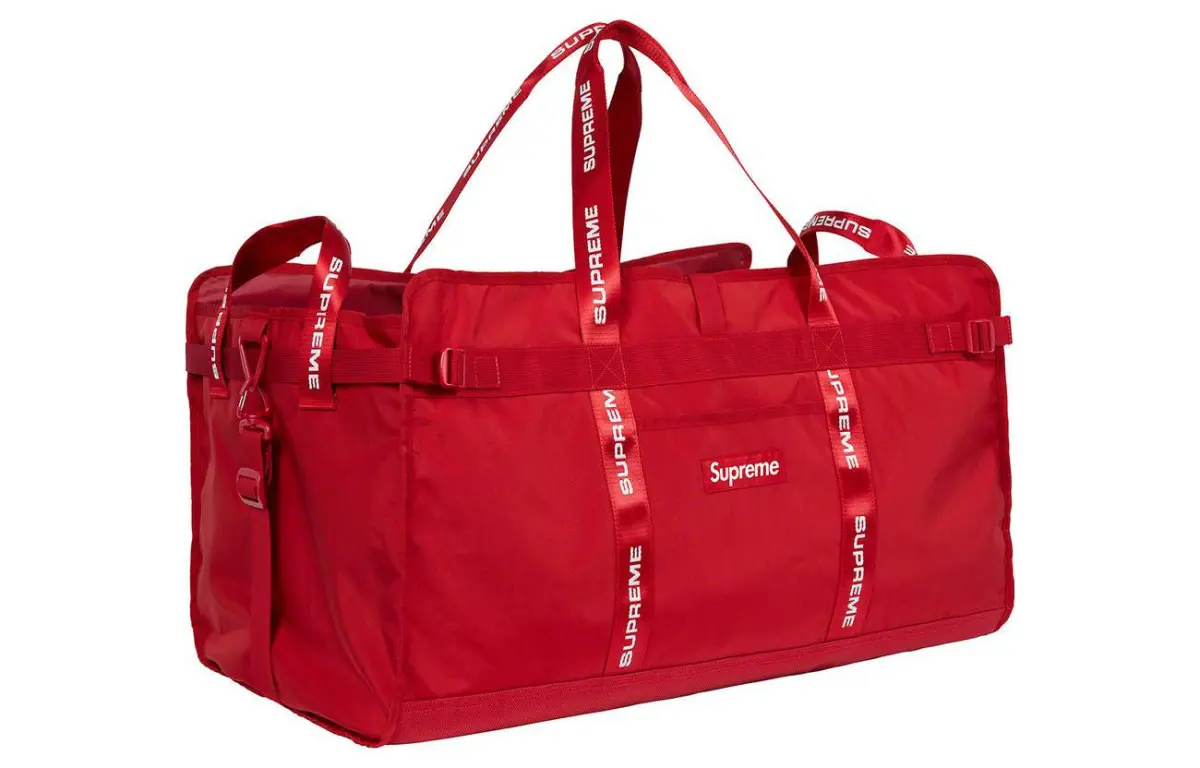 Supreme Nylon Fabric Basketball Bag, Gym Bag, Tote Bag, Shopping Bag, Crossbody Handbag Regular Unisex Multicolor