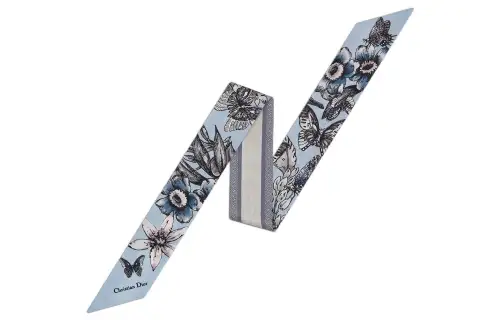DIOR Mulberry Silk Scarves Women's