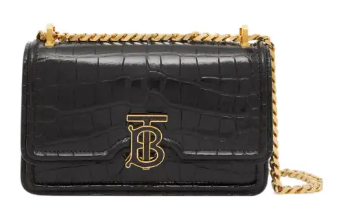 Burberry Calfskin Crossbody Bag, Shoulder Bag Women's Black