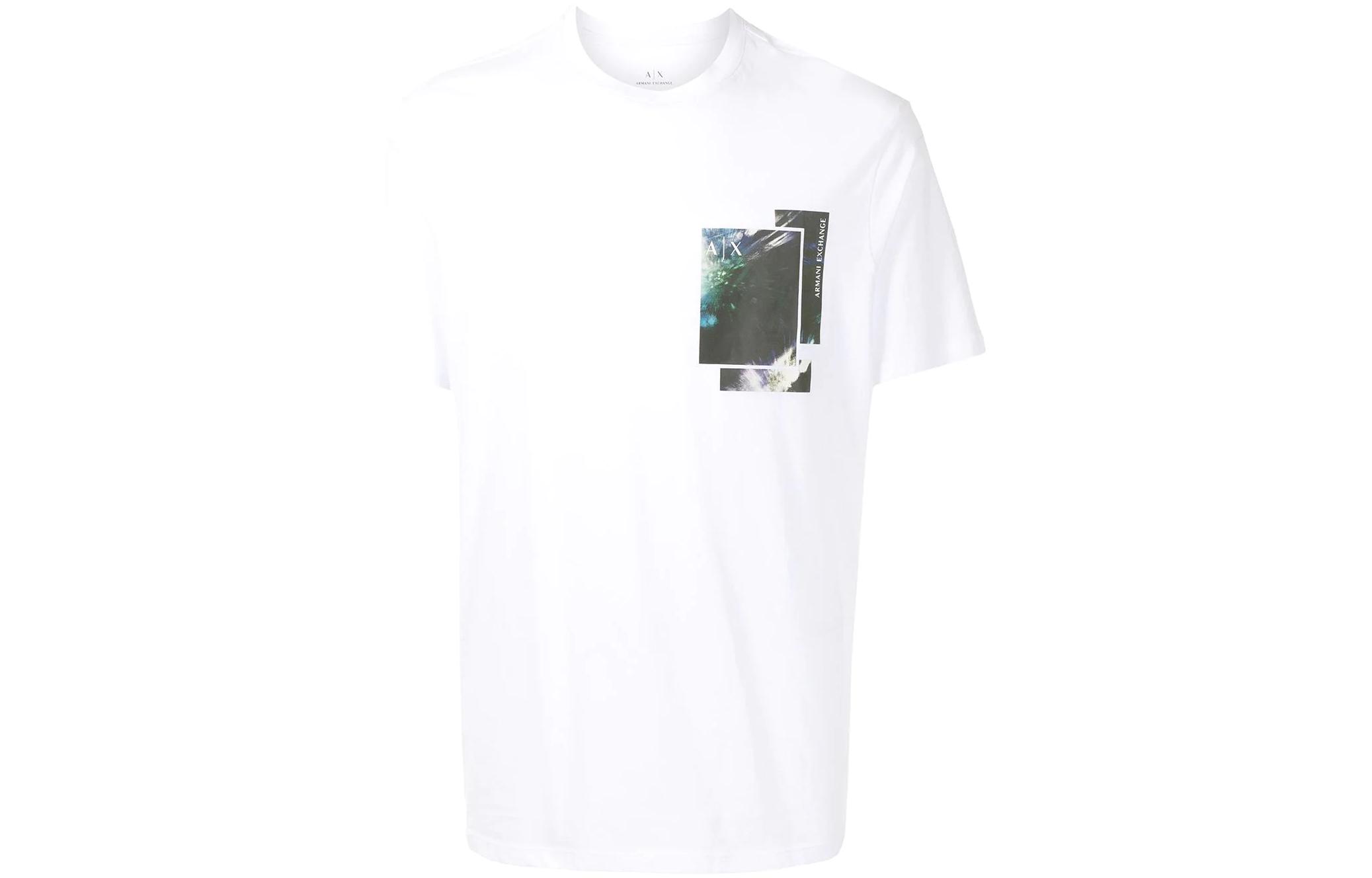 ARMANI EXCHANGEAE SS22 T Shirt Men's White