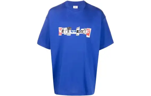 Vetements Mixed Logo T Shirt