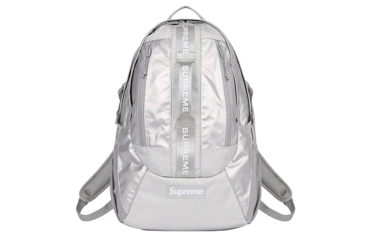 Supreme Nylon Fabric Backpack Regular Unisex Multicolor