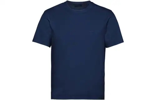 【Previous Season】logo-embroidered cotton T-shirt
