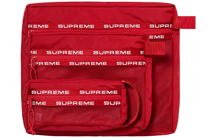 Supreme FW22 Week1 Leather, Recycled Material, Nylon Combo Set Unisex