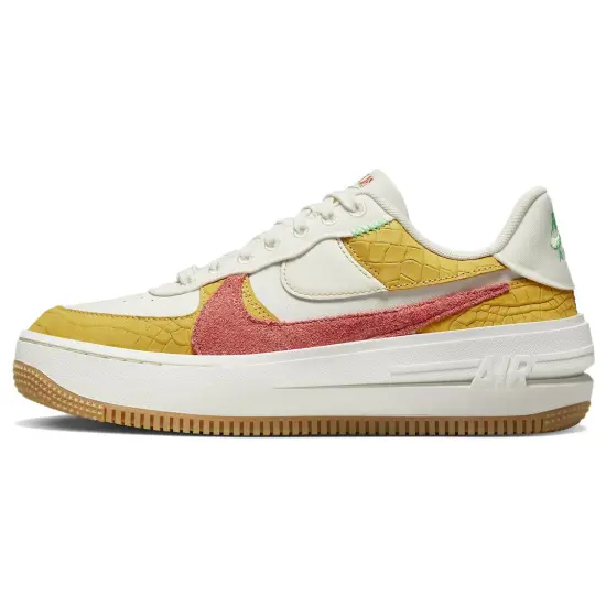 Nike Air Force 1 PLT.AF.ORM Sail Yellow Ocher Women's