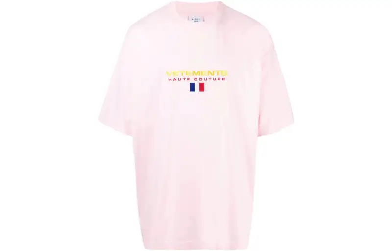 Vetements FW22 T Shirt Men's Pink