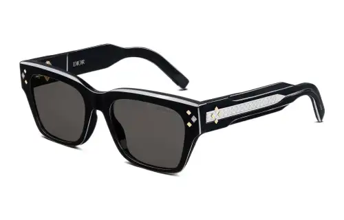 DIOR Plate Frame Square Sunglasses Men's