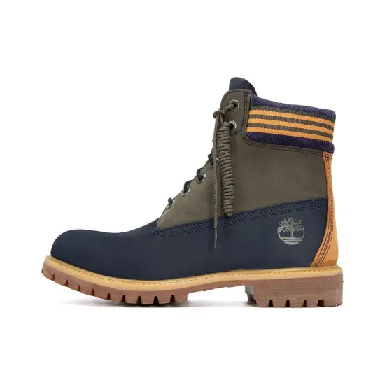 Timberland 6 Inch Waterproof Boot 'Navy Orange'