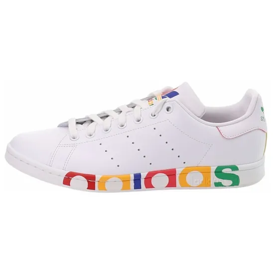 Adidas Originals STAN SMITH Collection Skateboard Shoes Unisex Low-top White