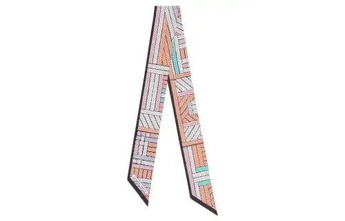 HERMES Scarves Women's White/Umber