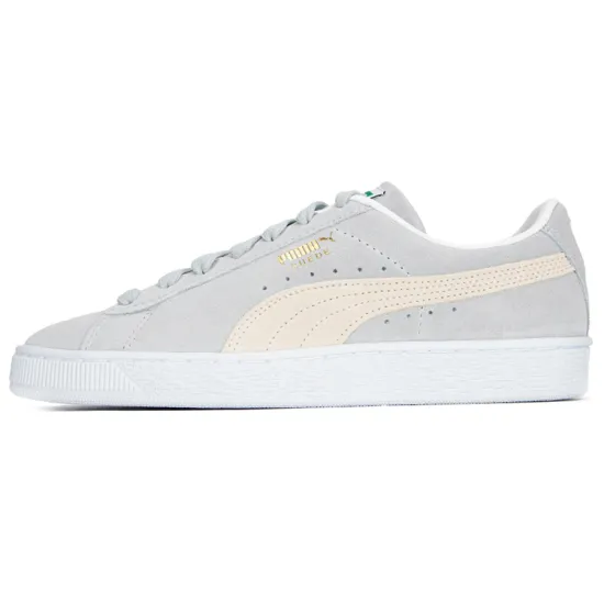 PUMA Suede Skateboarding Shoes Unisex Low-top Grey/white