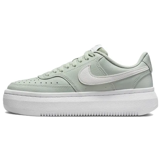 Nike Court Vision 1 Skateboarding Shoes Women's Low-top Green/white