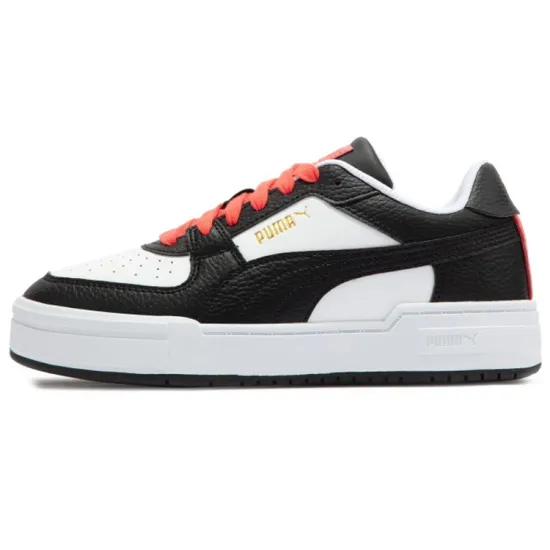 PUMA Ca Pro Skateboarding Shoes Unisex Low-top Black/White/Pink