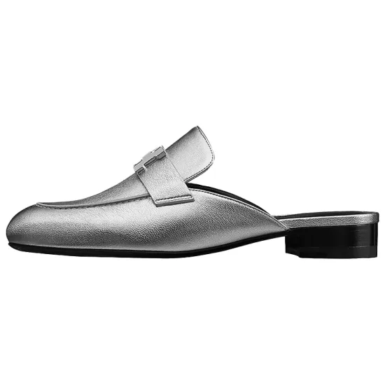 HERMES Closed Toe Slippers Women's