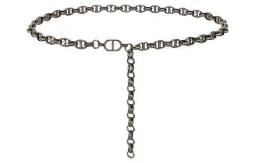 DIOR Waist Chains Women's Gray